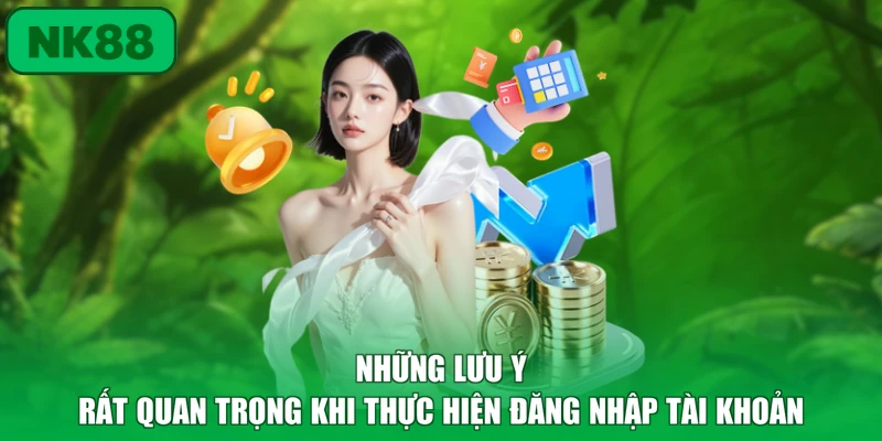 Đăng Nhập - Chi Tiết Các Bước Thực Hiện Trên Nền Tảng NK88 4 Những lưu ý rất quan trọng khi thực hiện đăng nhập tài khoản