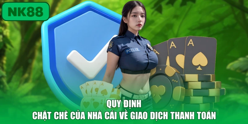 Điều Khoản Điều Kiện 2 Quy định chặt chẽ của nhà cái về giao dịch thanh toán