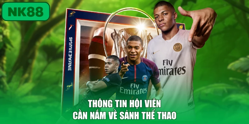 Thể Thao 1 Thông tin hội viên cần nắm về sảnh thể thao